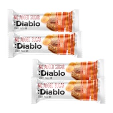 Diablo No Added Sugar Apricot Muesli Bar 30g 4 Pack