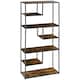image 1 of HOMCOM 7 Tier Storage Shelves, Free Standing Book Shelf for Study