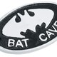 image 5 of Bat Cave Cast Iron Sign Plaque Door Wall House Gate Post Bedroom Man Cave