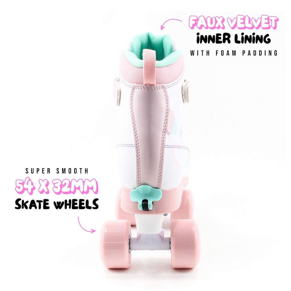 image 1 of CREAM Scoop Quad Roller Skates, Adjustable