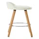 image 4 of Interiors by Premier Normann White Bar Stool