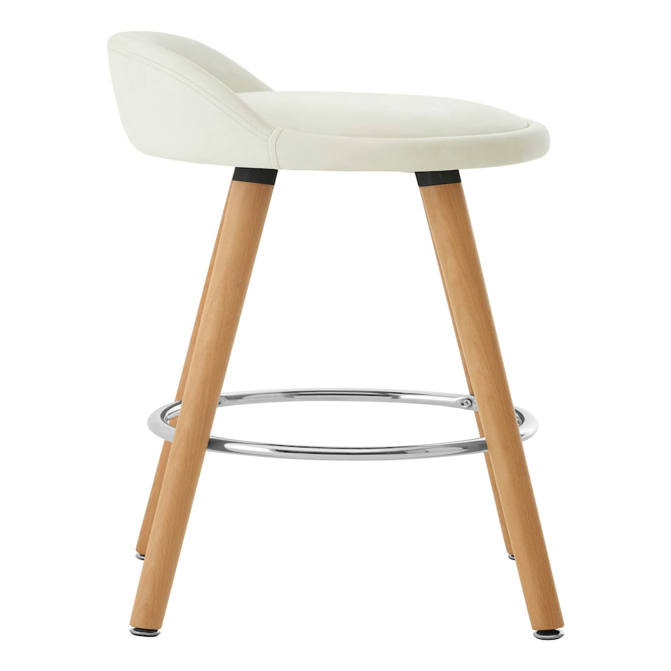 image 1 of Interiors by Premier Normann White Bar Stool