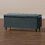 Steel Grey Plush Velvet