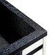 image 4 of Pacific Nest Of 2 Tables Faux Shark Skin Black