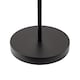 image 4 of LED Double Spot Black Metal Floor Lamp with Foot Switch and Adjustable Heads | Black