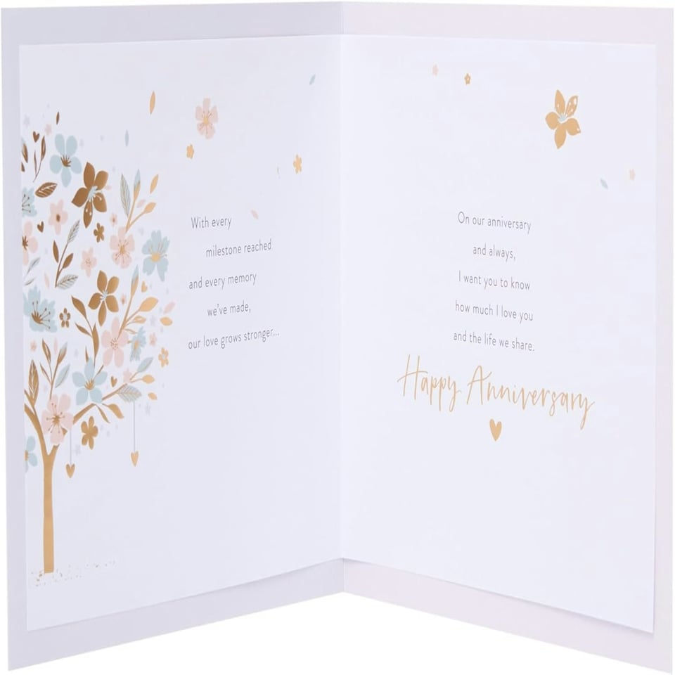 image 1 of Always & Forever Design Wife Wedding Anniversary Card