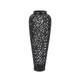 image 1 of Cast Lattice Vase - Aluminium - L27 x W27 x H68 cm - Black Black