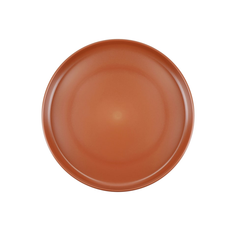 image 1 of Mikasa Summer Set of 4 Recycled Plastic 20cm Lipped Side Plates | Grey