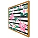 image 5 of Floral flamingos (Picutre Frame) White | XS