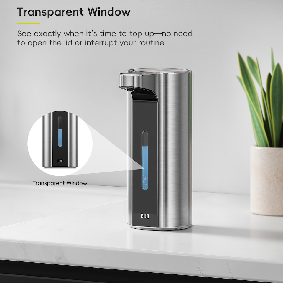 image 1 of Aroma Pro Smart Soap Dispenser Stainless Steel | Silver | Stainless Steel