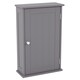 image 10 of Bath Vida Priano 1 Door Wall Mounted Bathroom Cabinet, Grey