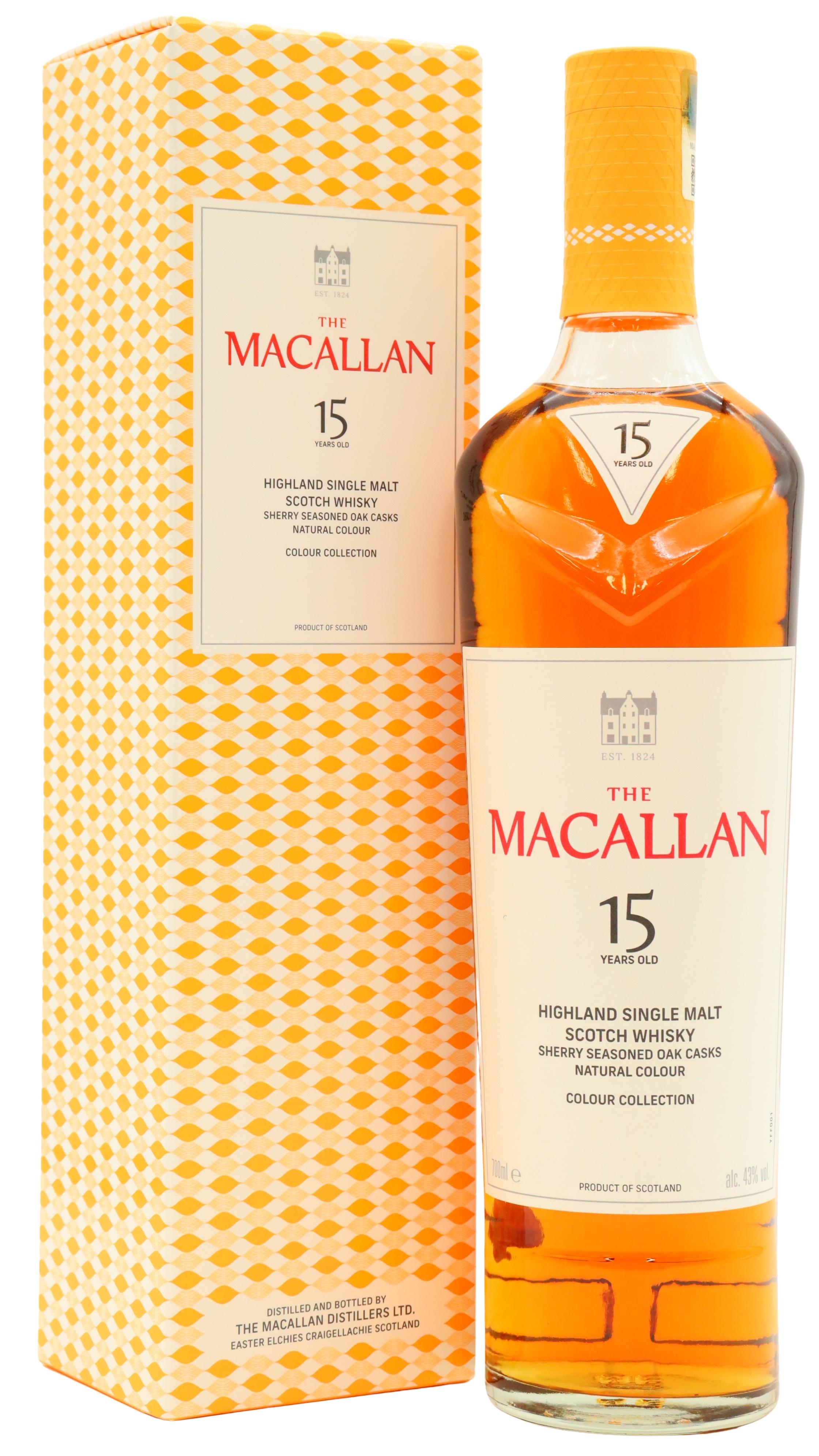 Macallan - The Colour Collection Single Malt Scotch 15 year old