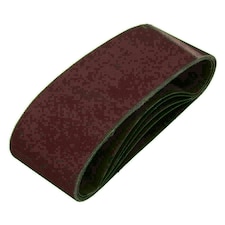 75mm x 457mm Mixed Grit 40 - 120 Abrasive Sanding Belt Sander Discs 5 Pack