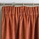 image 2 of Matrix Orange Curtains 90 x 72 inch (229 x 183 cm) Room Darkening Pencil Pleat Thermal Noise Reducing Curtains for Bedroom and Living Room