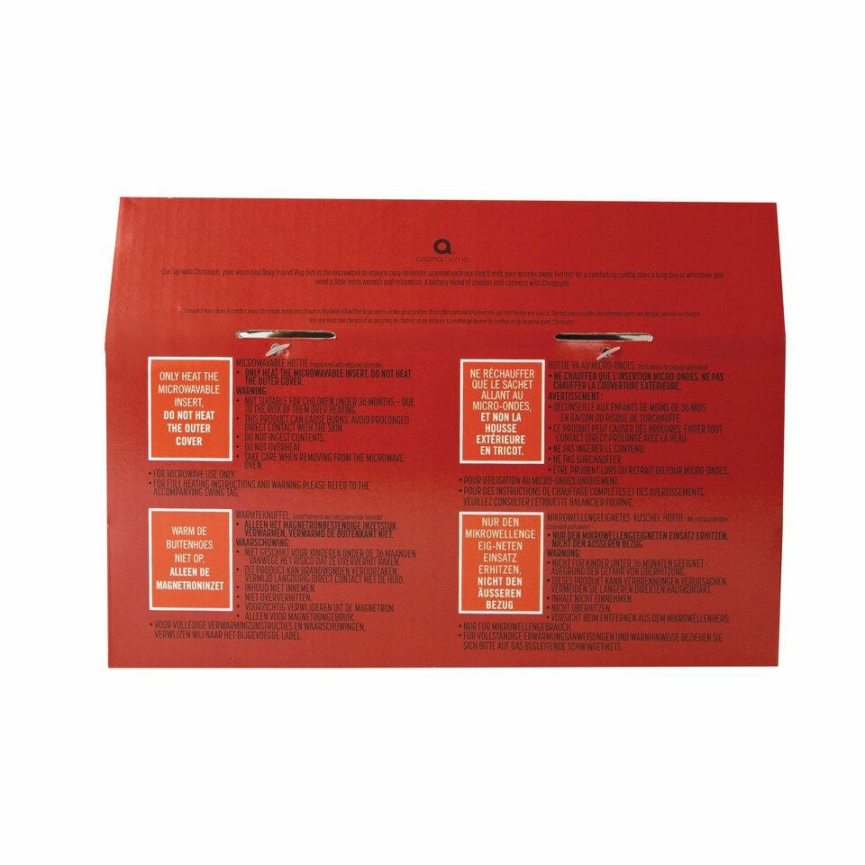 image 1 of Aroma Home Croissant Scented Microwavable Hottie