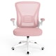 image 1 of Rattantree Ergonomic Office Chair with Flip Up Armrests & Lumbar Support