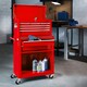 image 10 of Tool Chest - 8 drawers, 4 wheels, multiple layouts, lockable Red
