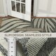 image 6 of HOMCOM Easy-Cleaning Machine Washable Area Rug for Patio, Garden, Grey Grey