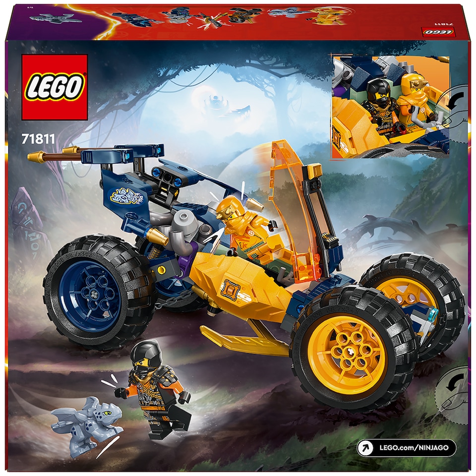 image 1 of LEGO Ninjago Arin's Ninja Off-Road Buggy Car