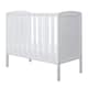 image 1 of Coleby Space Saver Cot - Compact Cot, Birth to 18 Months, Adjustable Base & Teething Rails (White)