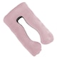 image 1 of Aamira U-Shaped Pregnancy Pillow Memory Foam Maternity Nursing Support Cushion Grey & Pink | Grey | Grey | One Size | 1