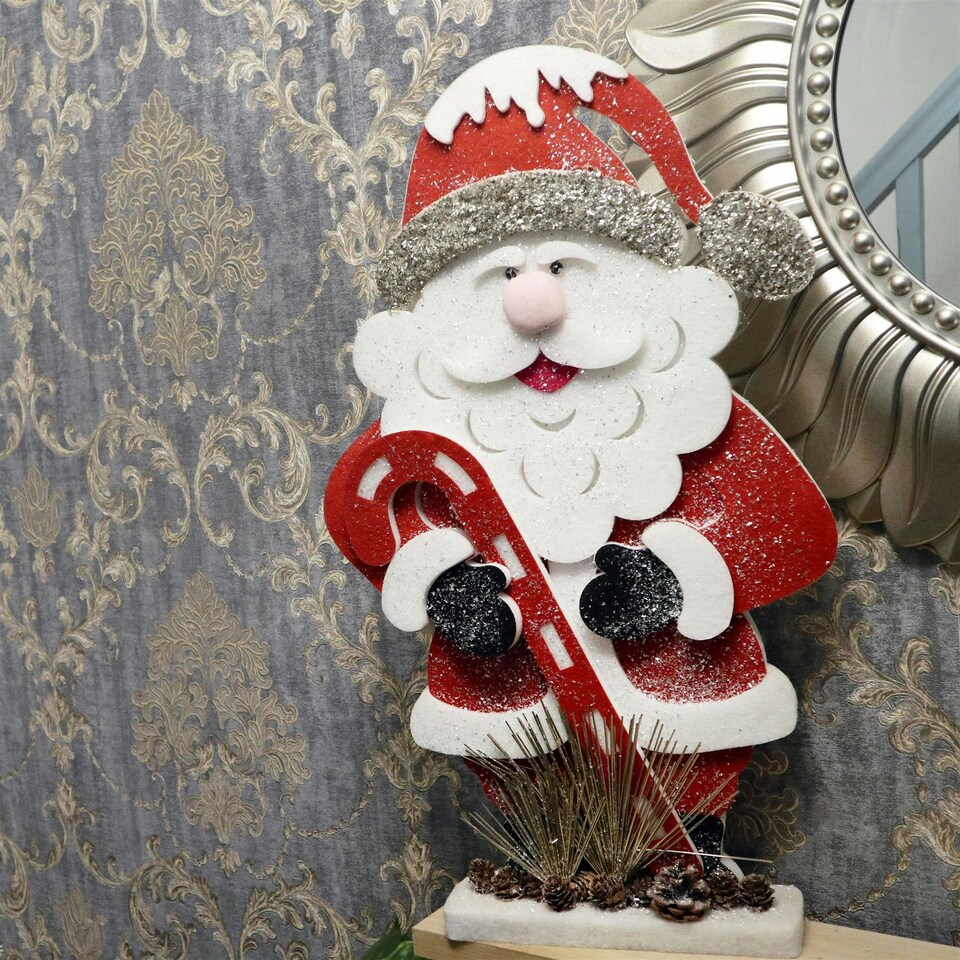 image 1 of Foam Santa On Board - 72cm