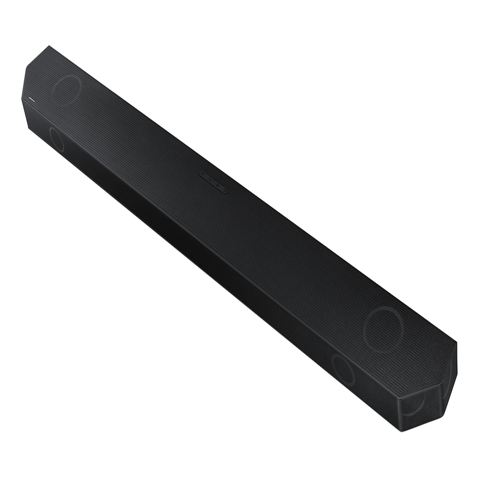 image 1 of Samsung Q990D Q-Series 11.1.4ch Cinematic Soundbar with Subwoofer and Rear Speakers (2024) | Black | Black
