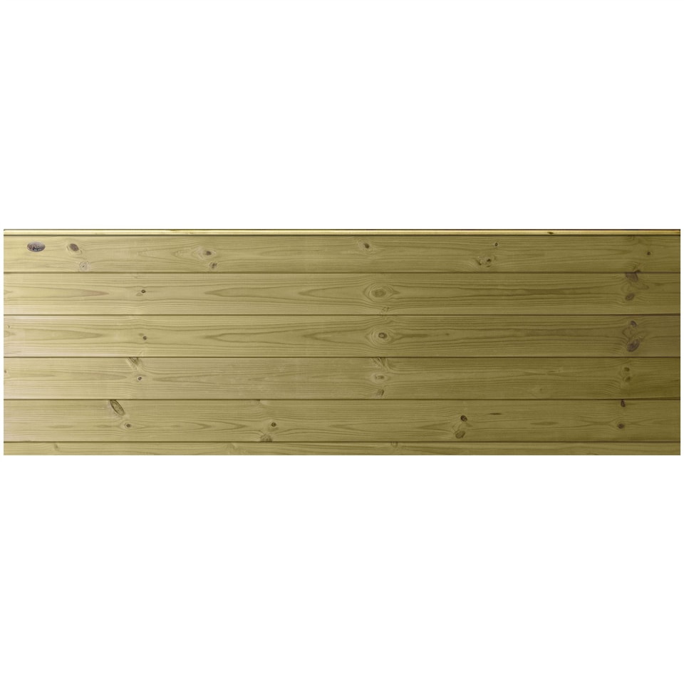 image 1 of Ultimate T&G Horizontal Boards W:6ft x H:2ft Fence Panel Treated Timber (Pack of 4)