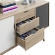 image 3 of Alford 2 Sideboard with 2 Doors & 3 Drawers White & Grey Finish