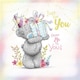 image 1 of Me To You Bear Just For You Holding Present Birthday Card