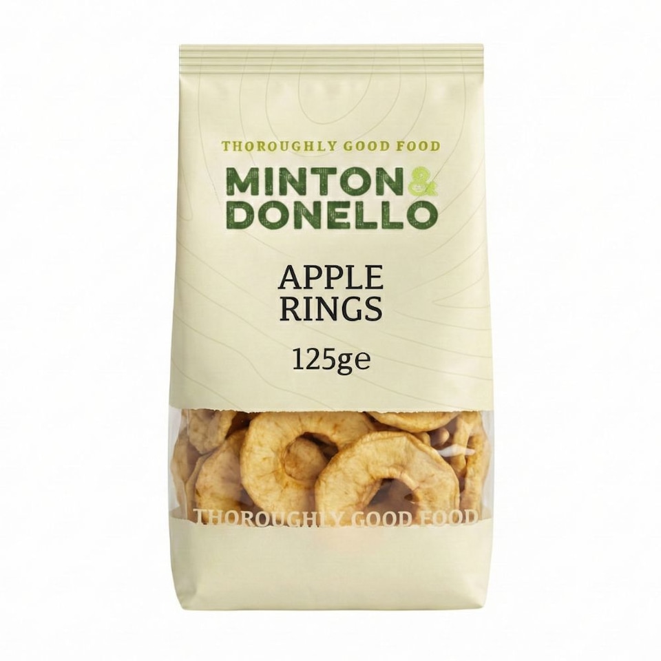 image 1 of Minton & Donello Apple Rings 6 x 125g | Multi