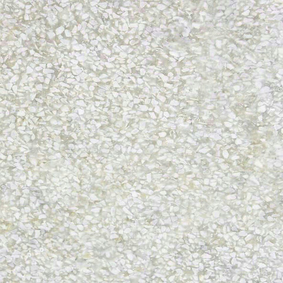 image 1 of Primrose White Polyterrazzo Tall Flared Square Indoor Outdoor Planter 91cm
