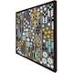 image 3 of Flower print (Picture Frame) Brown | Oak | XL
