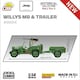image 10 of Willys MB - COBI 2804 -  1580 brick Jeep model - Executive Edition