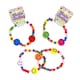 image 3 of Assorted Colour Wooden Bead Smiling Faces Bracelet