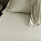 image 2 of Yard Hebden Mélange Stripe Single Fitted Sheet | Multi | Single