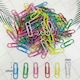image 4 of Pack of 100 Assorted Coloured 28mm Paper Clips in Hang Pack