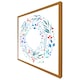 image 4 of Blue decorative reath (Picture Frame) Grey | XL