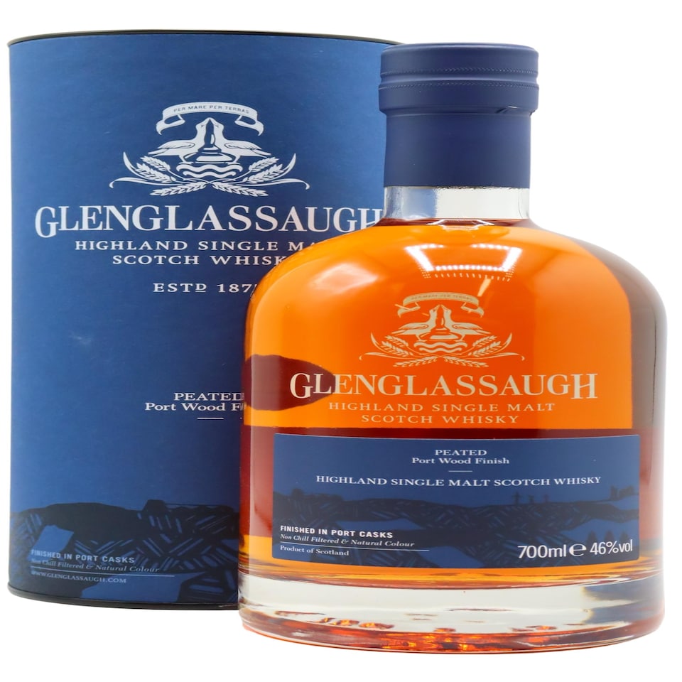 Glenglassaugh - Peated Port Wood Finish Highland Single Malt Scotch Whisky