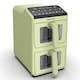 image 3 of EMtronics 10L Stack Dual Air Fryer - Sage Green