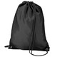 image 1 of BagBase Budget Water Resistant Sports Gymsac Drawstring Bag (11L) - Black - One Size Black | One Size