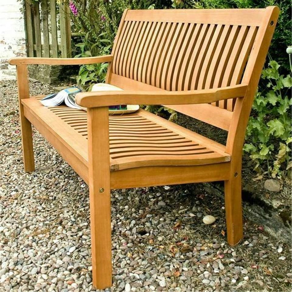 image 1 of 2 Seater - Deluxe Willington Garden Bench (4ft x 2ft)