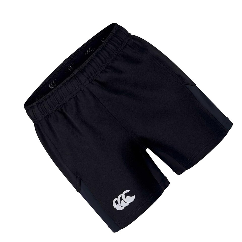image 1 of Canterbury Junior Unisex Advantage Rugby Shorts 2.0 | Elasticated Waist | Ccc Logo Gym Shorts, Navy, 8