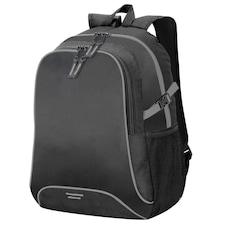 Shugon Osaka Basic Backpack / Rucksack Bag (30 Litre) - Black/Light Grey - One Size