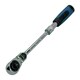 image 3 of 3/8in Drive Telescopic Flexi Head Ratchet 72 Teeth Quick Release 250 - 350mm
