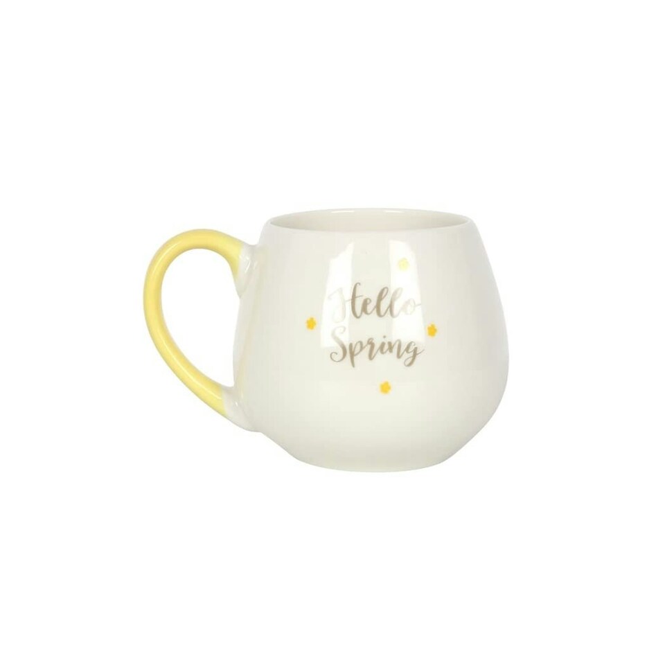 Hello Spring Ceramic Rounded Mug N/A