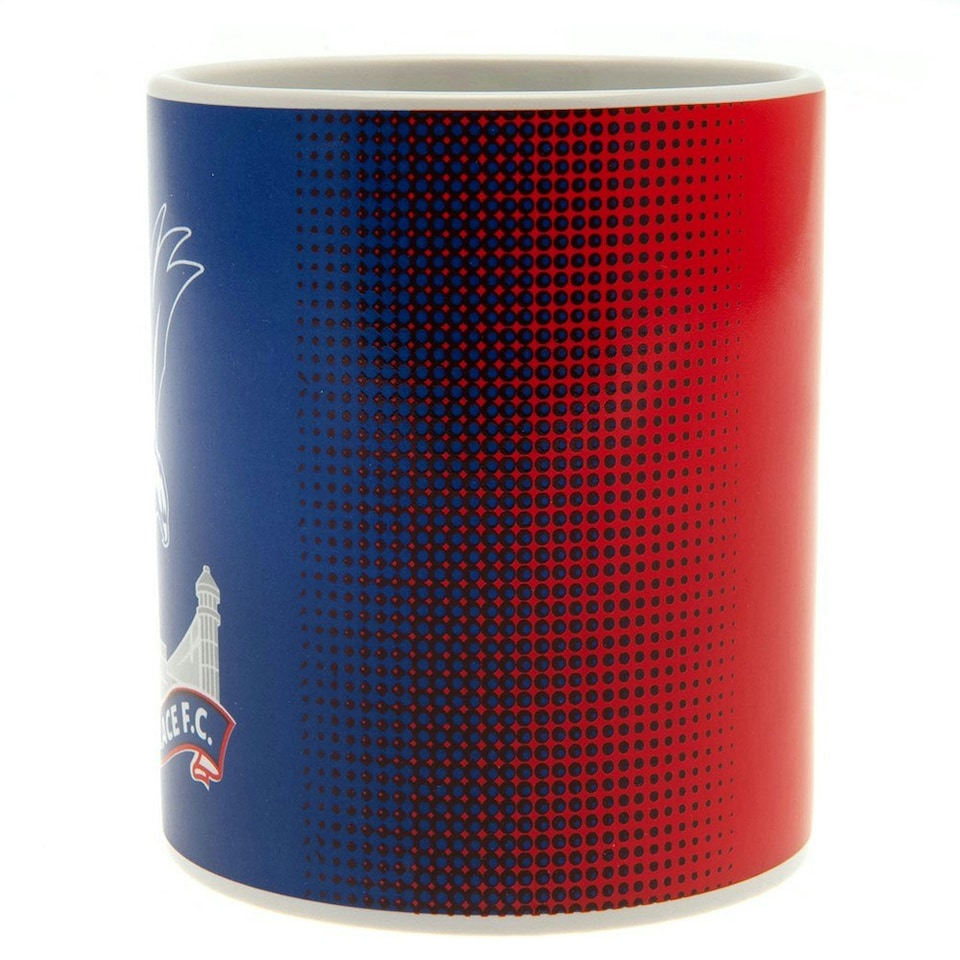 image 1 of Crystal Palace FC Half Tone Mug - Red/Blue - One Size