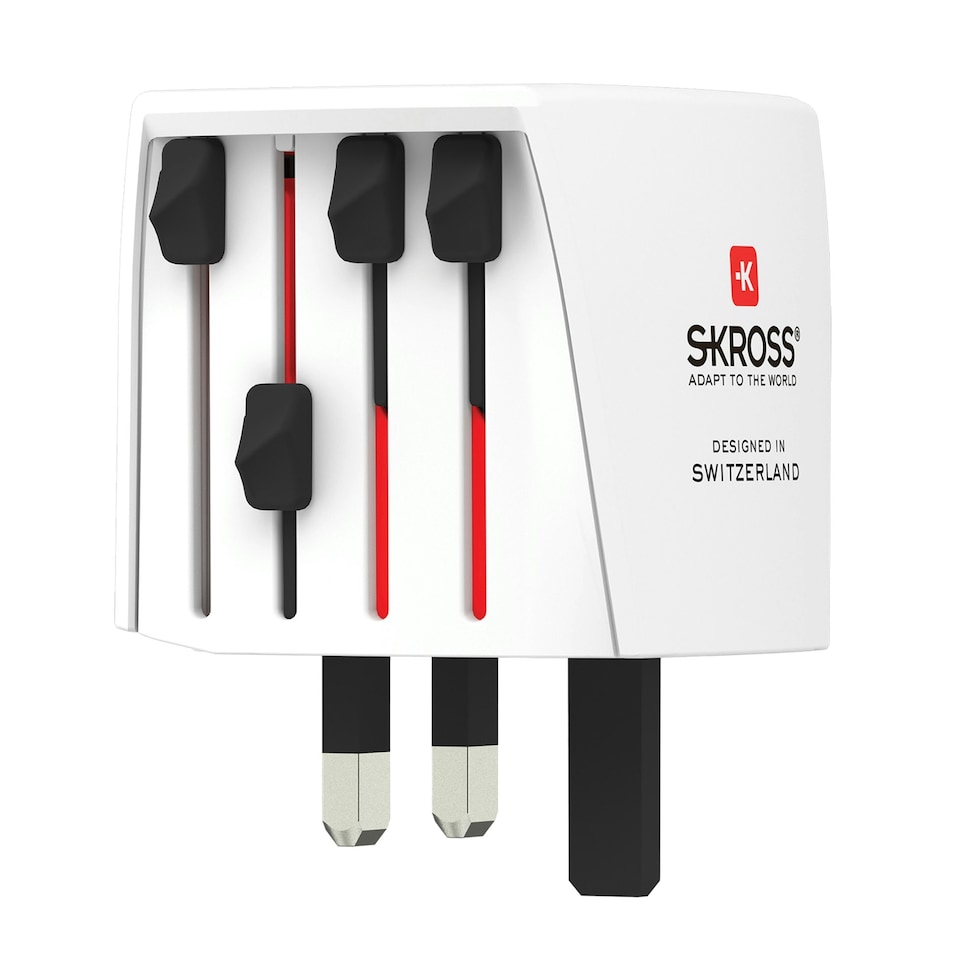 image 1 of Skross MUV Micro Travel Adapter - White - One Size