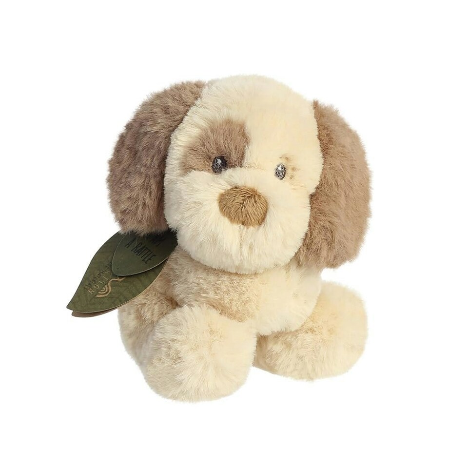 * Ebba Eco Toddy Dog Rattle 5in - ABGee - 541 23331