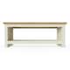 image 1 of Lisbon Coffee Table Cream & Oak Effect Top